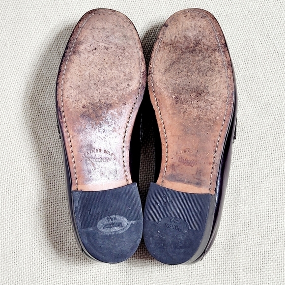 Dexter Vintage Leather Penny Loafer Pinch Tassel Men's (10.5M) Made in USA. - Picture 11 of 11